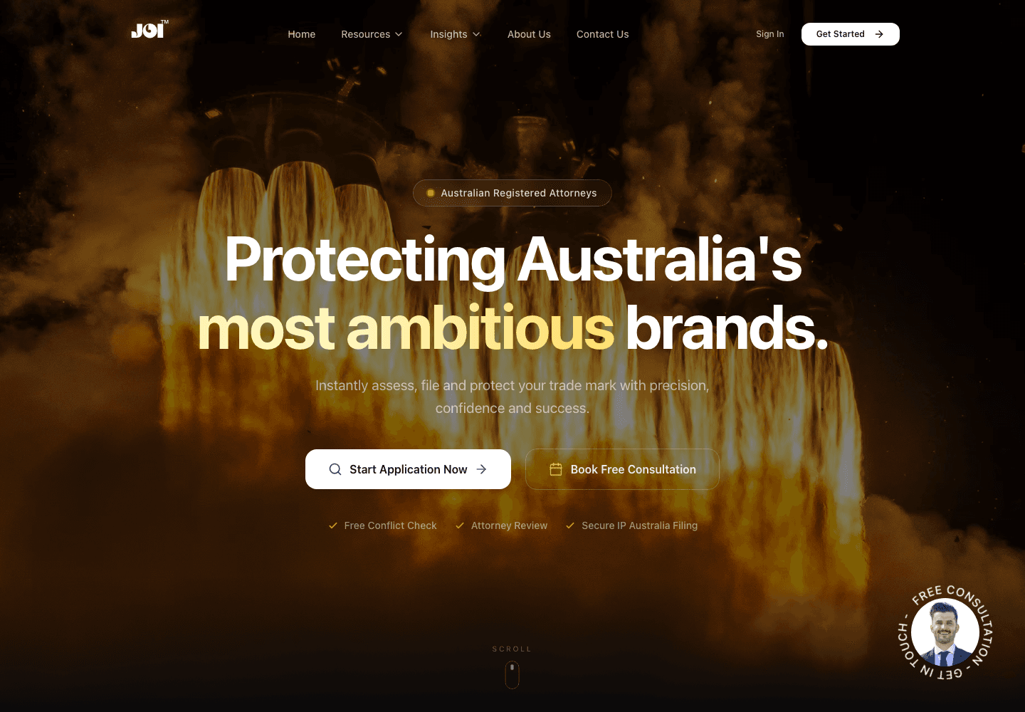 Joi — Australian trade mark filing platform